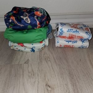 Lil helper cloth diapers with additional inserts